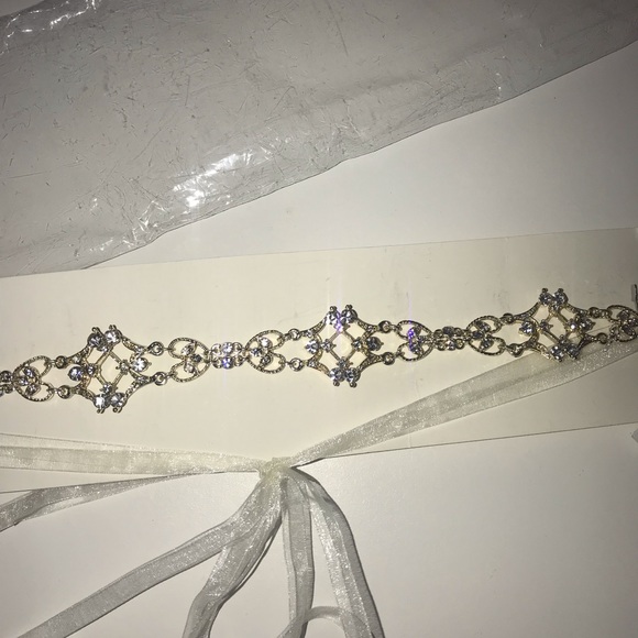 BRIDAL HEADBAND/SASH - Picture 2 of 8